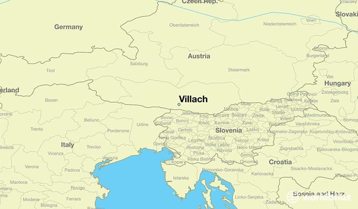 mapa oberlaa rakúsko