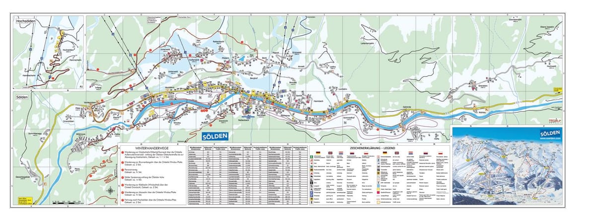 mapa solden rakúsko