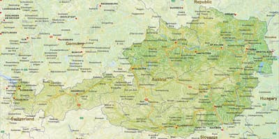 Mapa bruck rakúsko