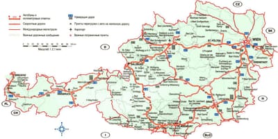 Mapa krems v rakúsku