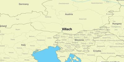 Mapa oberlaa rakúsko