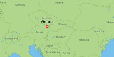 Mapa viedeň rakúsko a okolí