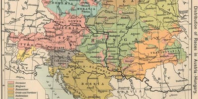Rakúsko maďarsko mapa 1900