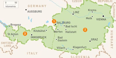 Mapa rakúska
