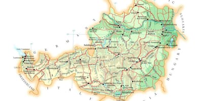 Mapa rakúska fasáda