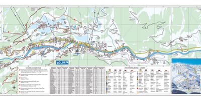 Mapa solden rakúsko